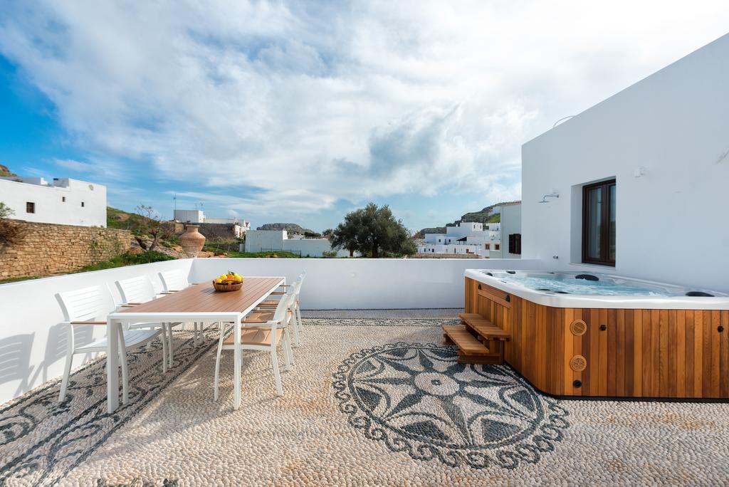 Lindos Diamond Exclusive Villa Exterior foto