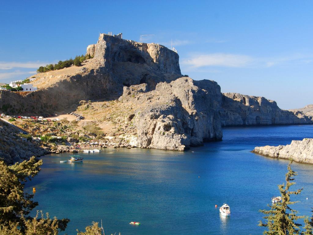 Lindos Diamond Exclusive Villa Exterior foto