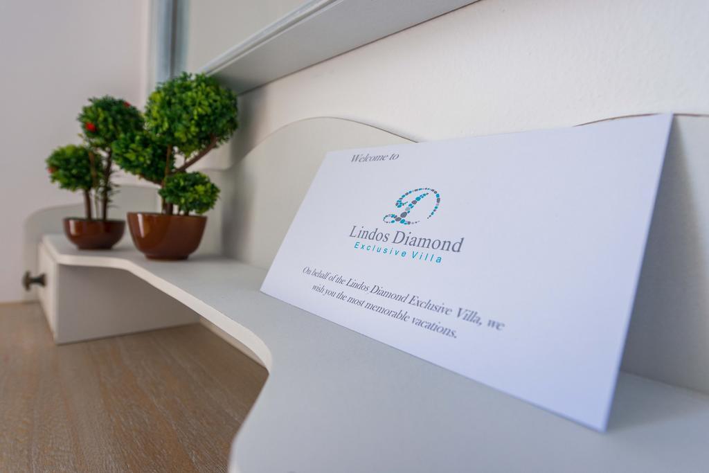Lindos Diamond Exclusive Villa Exterior foto