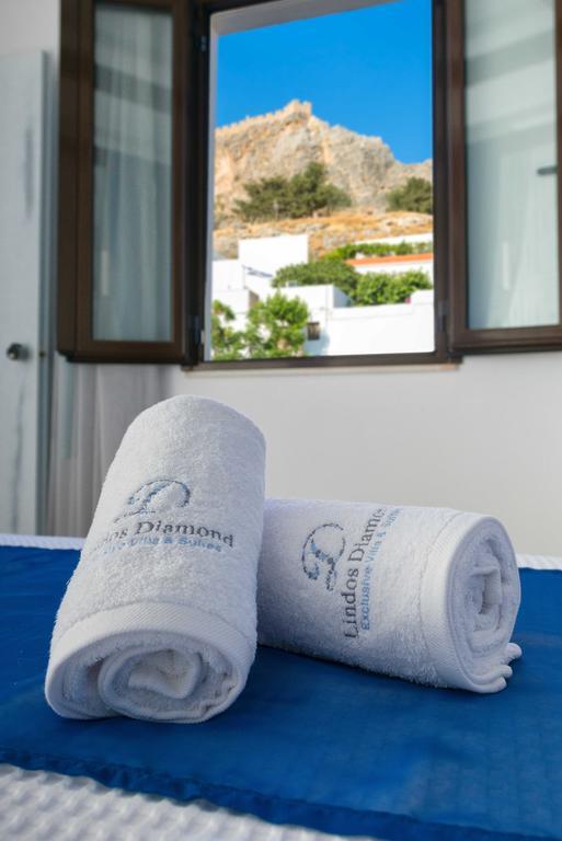 Lindos Diamond Exclusive Villa Exterior foto
