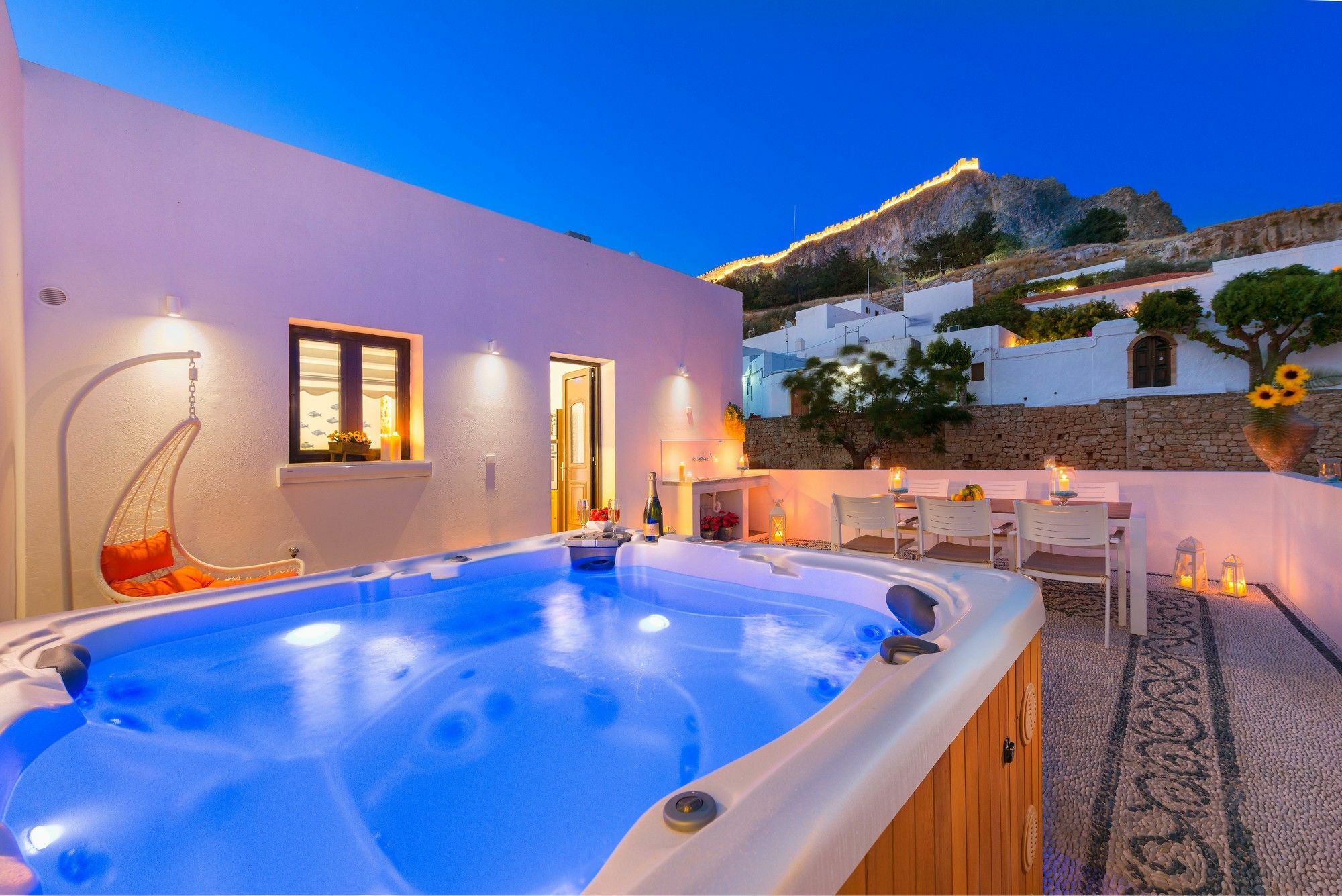 Lindos Diamond Exclusive Villa Exterior foto